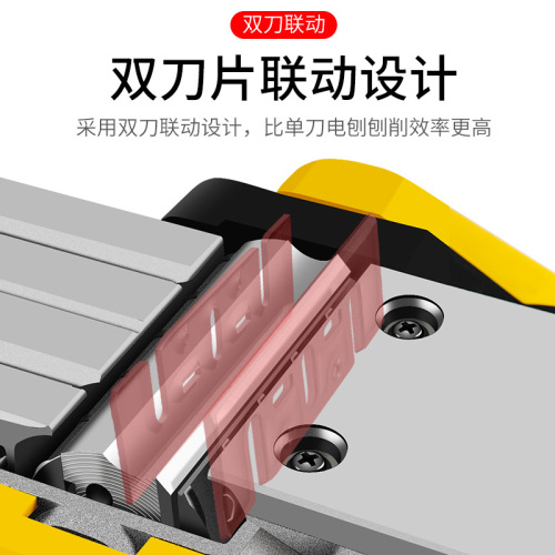 Electric planer household small multi-functional portable planer woodworking planer electric planer pressure planer chopping board cutting board desktop