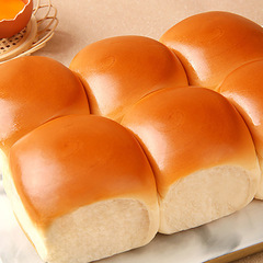 Old Fashioned Milk Flavor Bread from Baicaowei, 155g per pack, 20 pack box, Childhood Nostalgia 6-packs Hand-torn Breakfast Bread