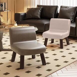 Backrest Sofa Stool Household Simple Small Chair Living Room Coffee Table Stool Solid Wood Solid Low Stool Door Shoe Changing Stool