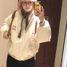 轻薄棉服女2025冬季新款韩版夹棉棉衣外套小个子情侣棒球服棉袄
