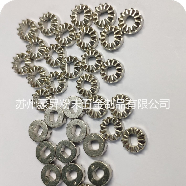 苏州粉末冶金MIM传动齿轮Fe2Ni材质表面镀镍【10天出样品】