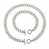 Bracelet stainless steel, fashionable trend necklace hip-hop style, universal accessory, Amazon, does not fade