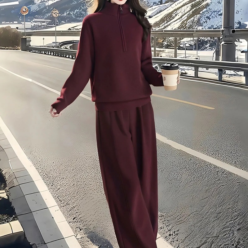 春と秋の組み合わせのセットはファッション的です。|undefined
