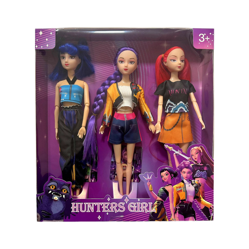Cross-Border K-Pop Doll Luminima Zoey Vinyl Doll Hunter Witch Group Toy Doll Wholesale