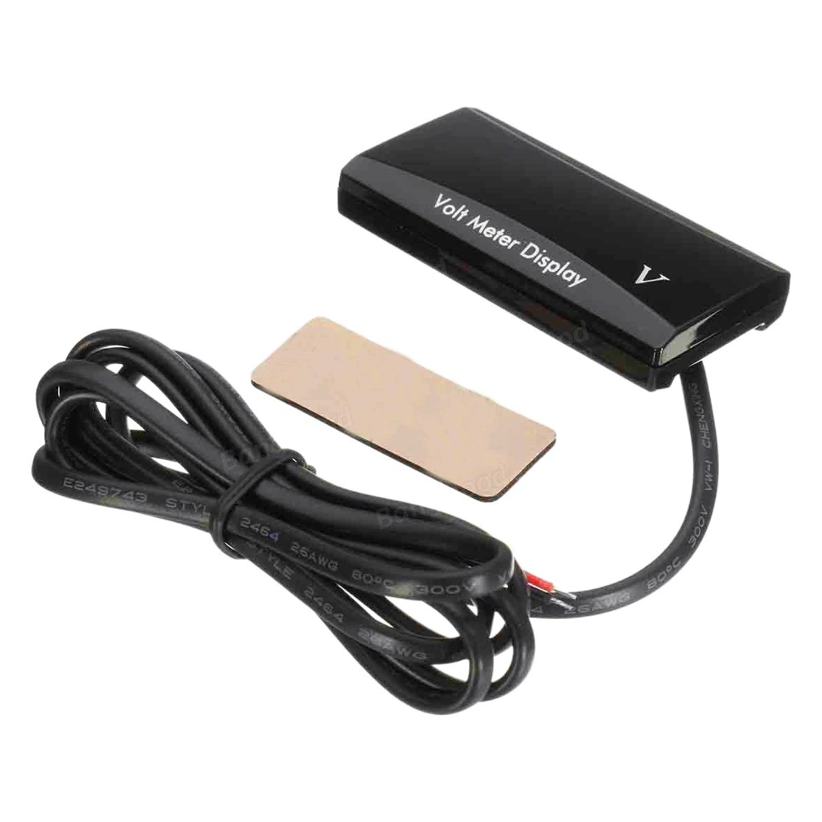 Оптовая продажа подходит для модифицированных автомобилей и мотоциклов измеритель напряжения автомобиля светодиодный цифровой дисплей Вольтметр