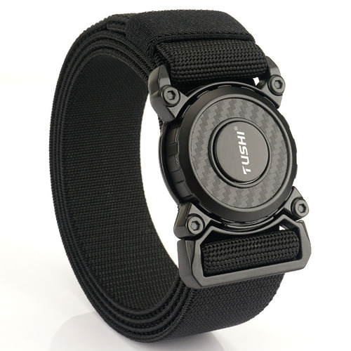 New quick release buckle tactical nylon belt workwear outdoor training pants belt casual men's belt manufacturer wholesale