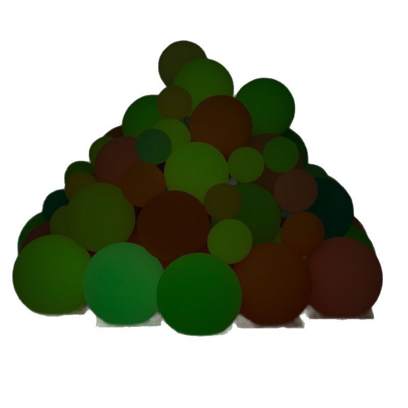 Pelota Elástica Luminosa Sólida 60 45 32 27 de Caucho, para Uso General