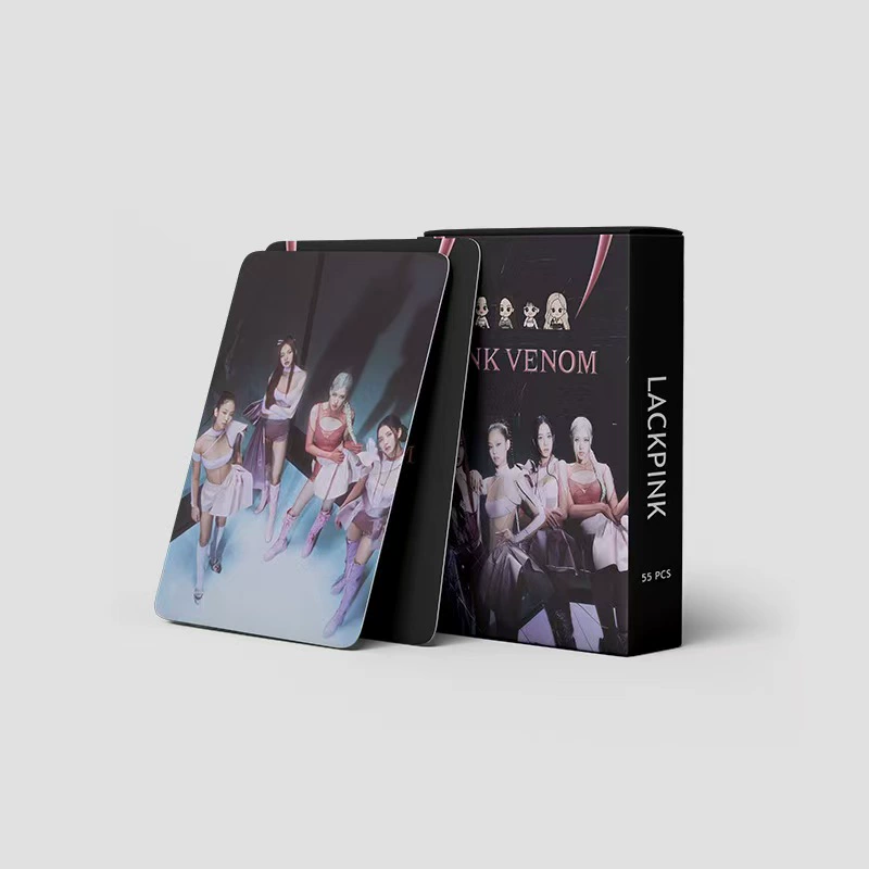 WZ общая цепь пятно 55 BTS STRAY KIDS INK TWICE открытка маленькая карточка LOMO карта