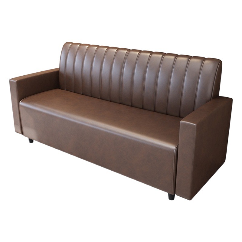 Cafe Bar Clear Bar Table and Chair Combination Pub Ktv Milk Tea Shop Sofa Retro Leisure Music Restaurant Booth