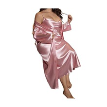 H 47514 Long Sleeve Nightgown Robe Set ����˯����װ ����