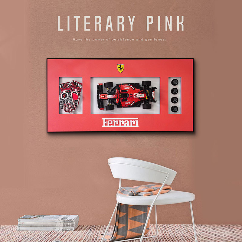 Bloques de construcción Coche Motocicleta tridimensional Pasillo Entrada Sala de niños Pintura mural Pintura decorativa moderna Sala de estar Bloques de construcción Pintura en la pared