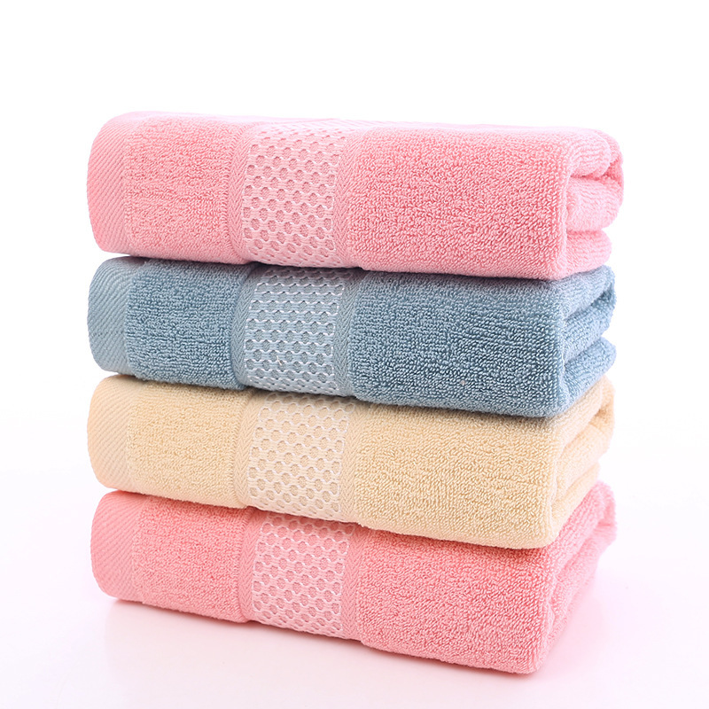 40*90 bath towel lengthened thick cotton fitness sports towel sweat-absorbent soft absorbent bath towel wholesale
