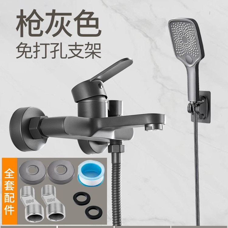 Válvula mezcladora de temperatura constante de cobre, ducha de bañera, grifo de agua fría y caliente, ajuste automático de temperatura, kit simple, venta al por mayor transfronteriza image 29