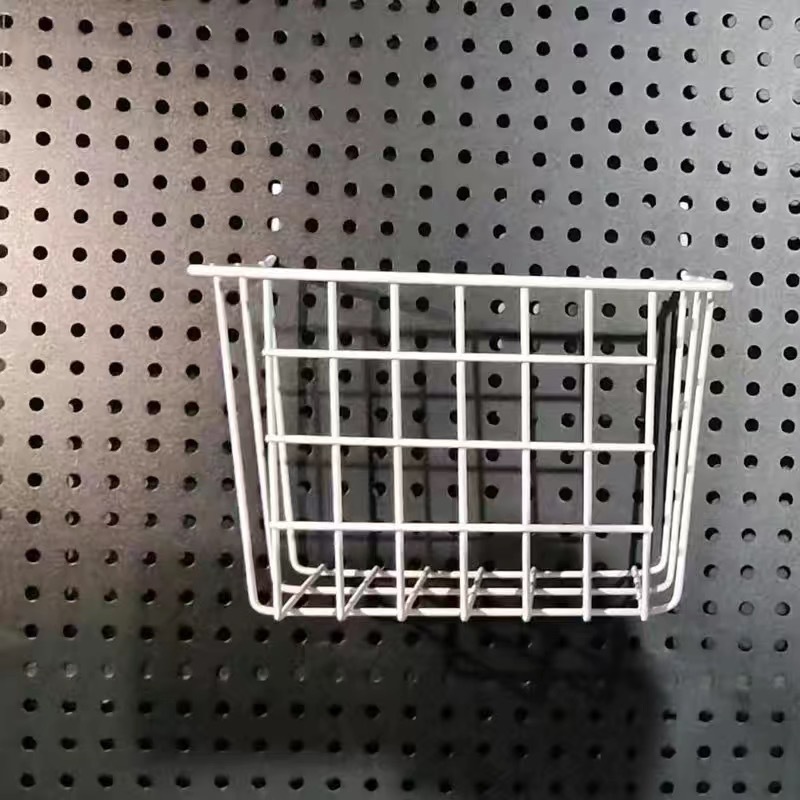 Accesorios de Estante para Tablero de Clavijas Metal Sin Clavos para Pared y Escritorio