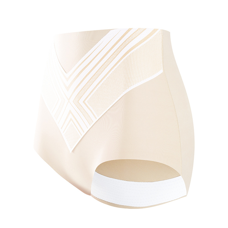 Modelo patentado [7A Líquido Cintura cómica] Ropa interior para esculpir el cuerpo y el abdomen, seda de morera, cuidado de eliminación de ácaros, pantalones de ácido láctico, cintura alta, plástico