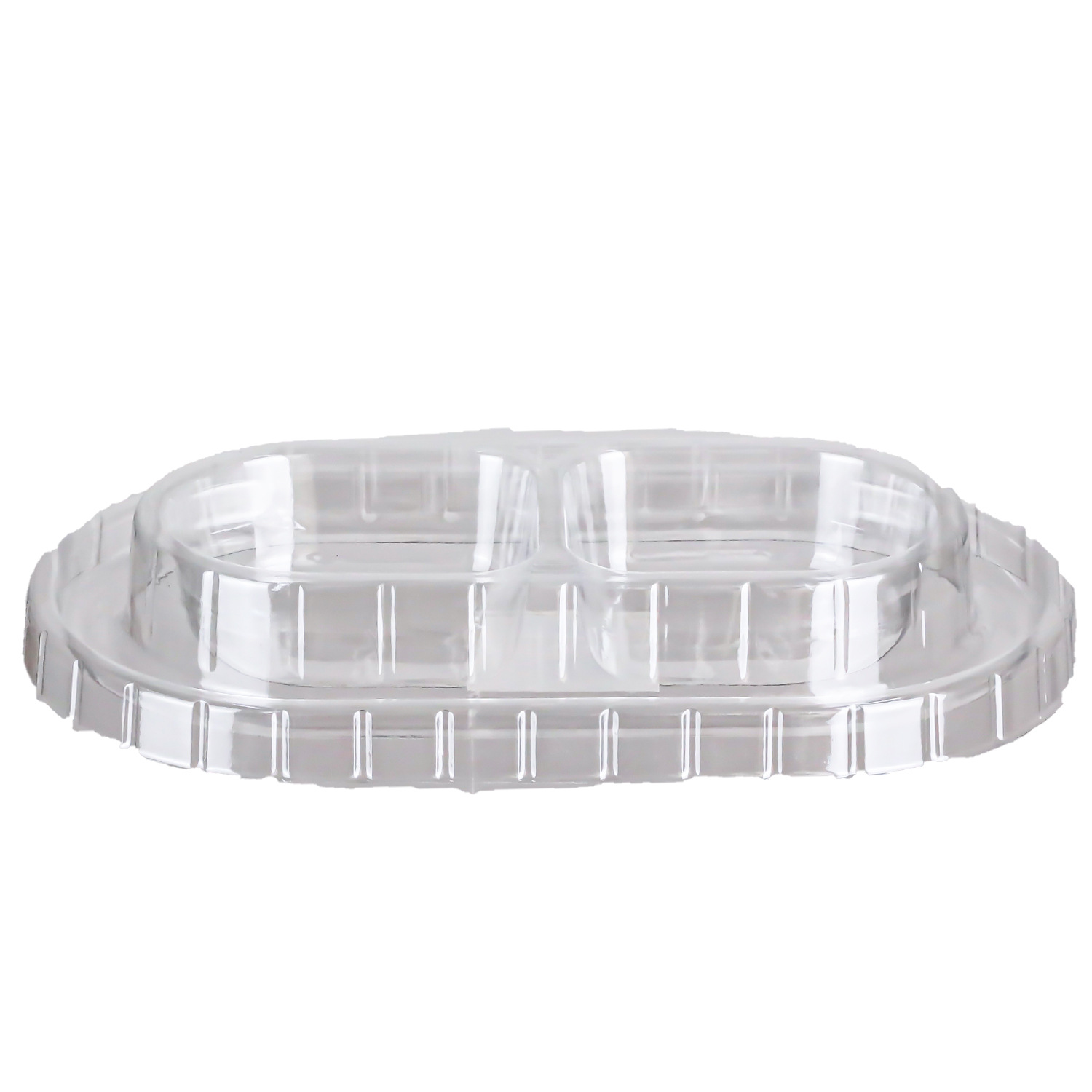 Cuenco desechable para gatos al aire libre a prueba de mosquitos cuenco para mascotas plástico ligero reciclable para gatos y perros callejeros alimentación cuenco redondo al por mayor