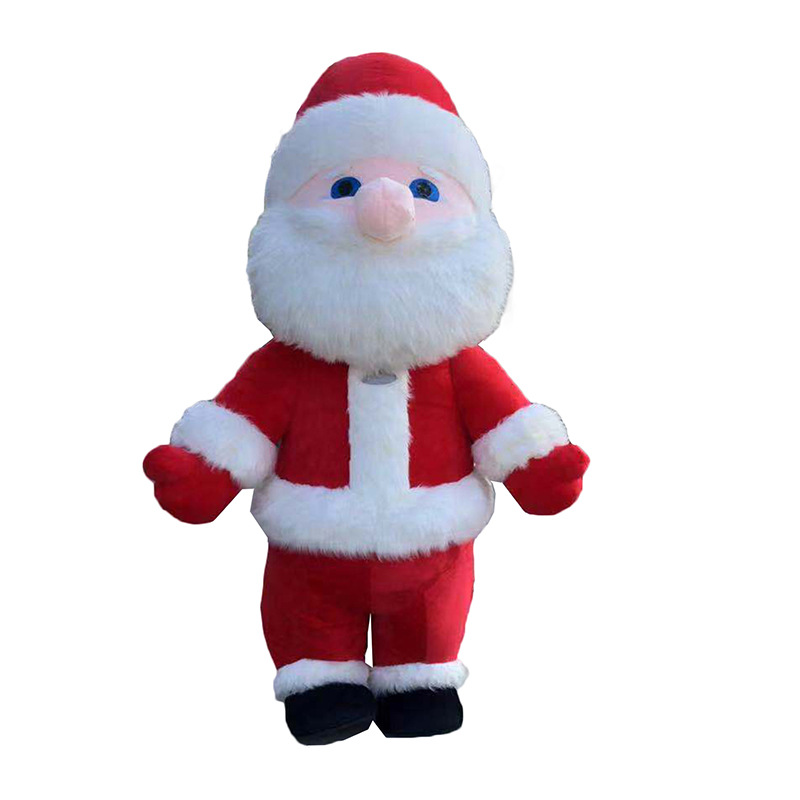 Papá Noel muñeco de nieve traje de muñeca inflable traje de muñeca festival de Navidad renos Christmas clothes