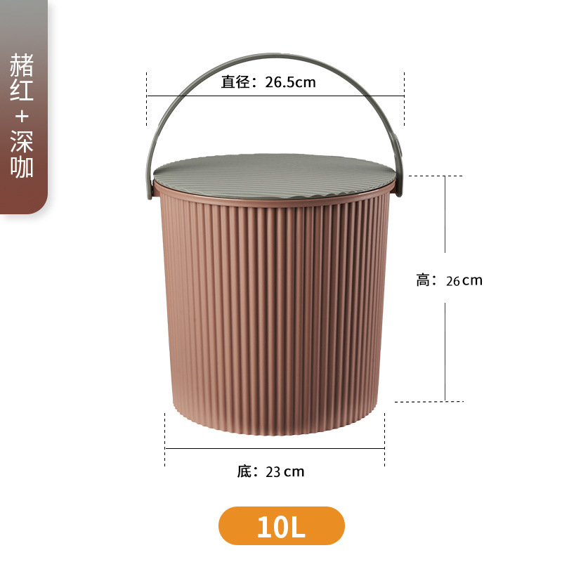 갈색 & 회색 혼합 중간 사이즈 10L (두께 강화 675g)