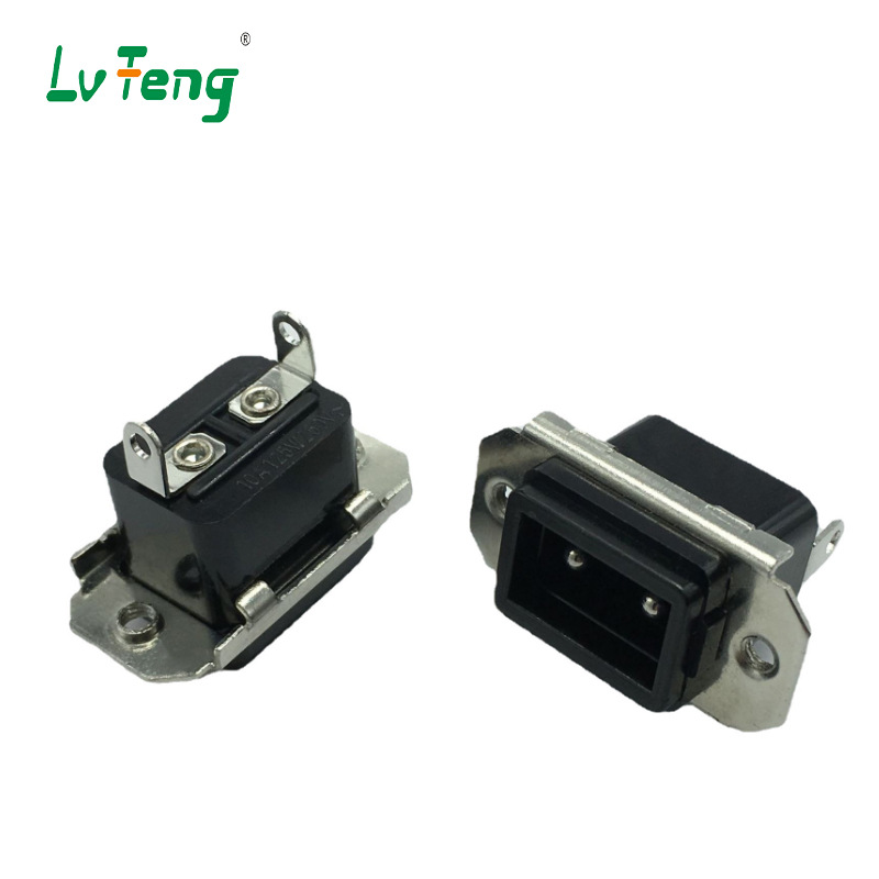 带铁架供DC插座AC-011A电源插座直流电车载冰箱插座B字座