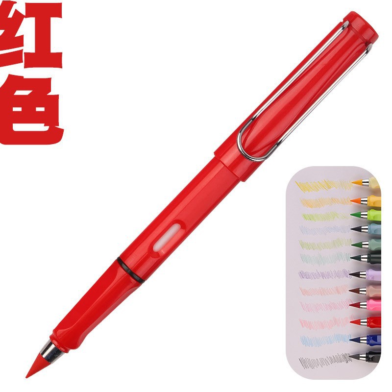 작은 막대 컬러 연필-레드