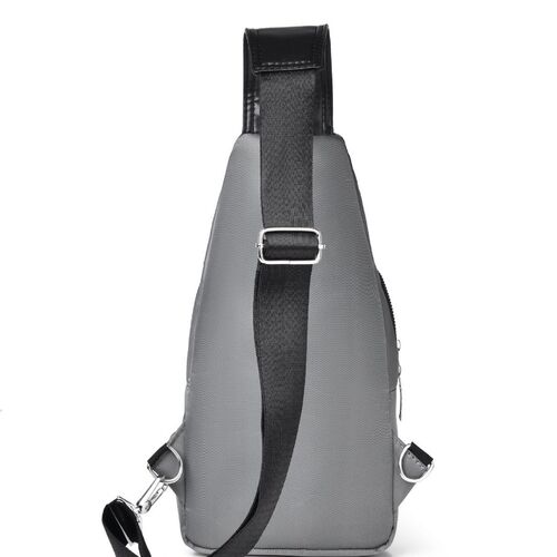 Men's Chest Bag 2024 New Trendy Unisex Bag Korean Style Leisure Oxford Cloth Bag Single Shoulder Crossbody Bag Small Backpack