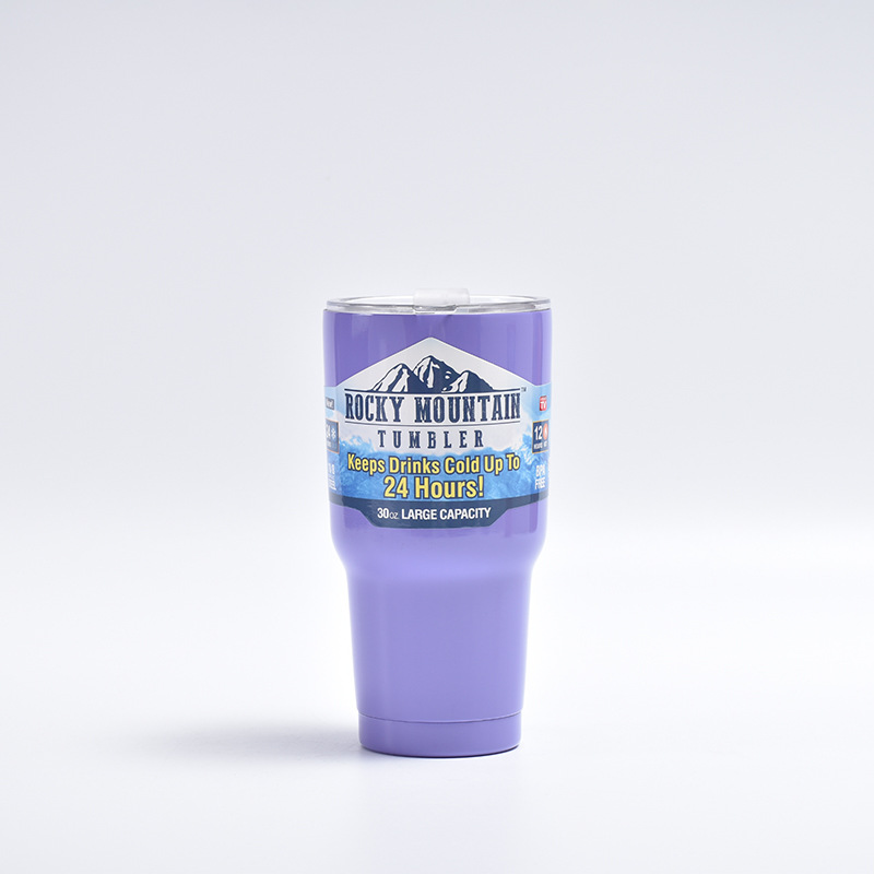 Verano caliente frío-mantenimiento taza de helado europeo y americano 30oz taza de coche 304 de acero inoxidable vacío termo taza al por mayor