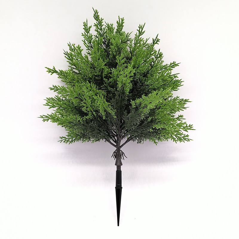盆栽雪松黄杨木地插款盆景绿植批发酒店落地装饰仿真树圣诞树摆件|undefined