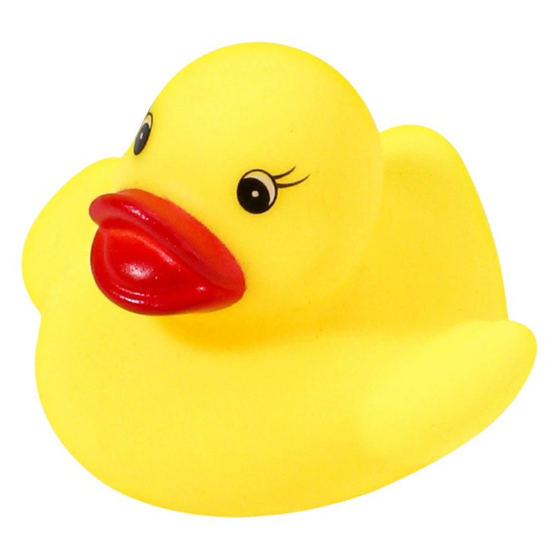 Вода ванной комнаты игрушки утки звука щипка винила фабрики Маленькая желтая-Ванна плавая Мини Утка Амазонка