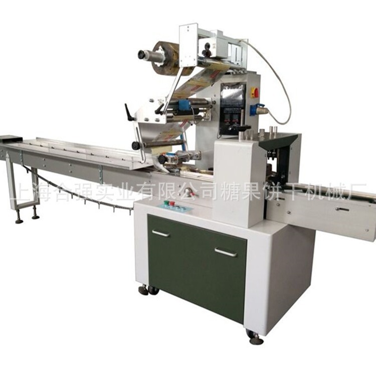 上海合强饼干枕式包装机 包装机 320型触摸屏包装机 上海食品机械