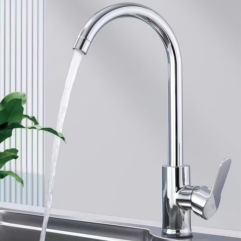 工場直販フラット三方曲げ熱水と冷水の蛇口家庭用キッチン食器洗いシンクバルコニーシンク蛇口|undefined