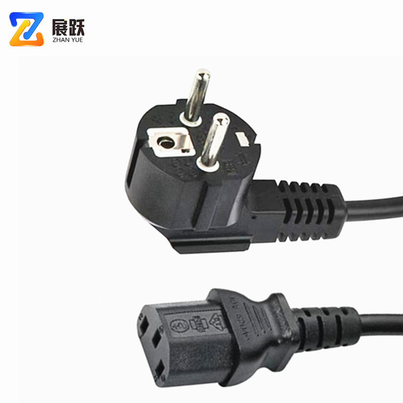供应印尼3芯品字尾电源线   SNI纯铜三芯家用电器电源线JF-03/C13