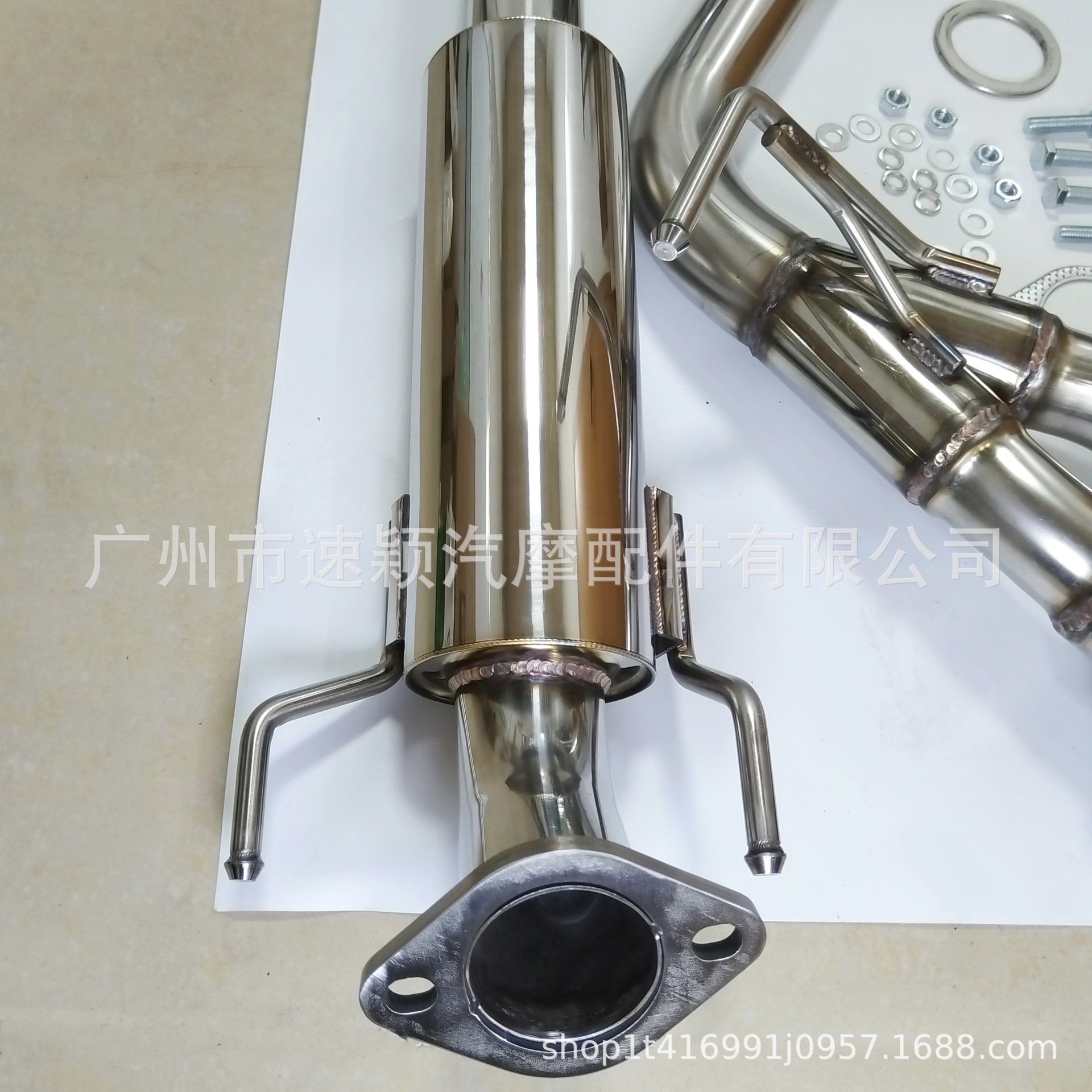 Car Modified Exhaust Pipe Is Suitable for Toyota Hilux Revo2015-2023 Stainless Steel Modification Kit