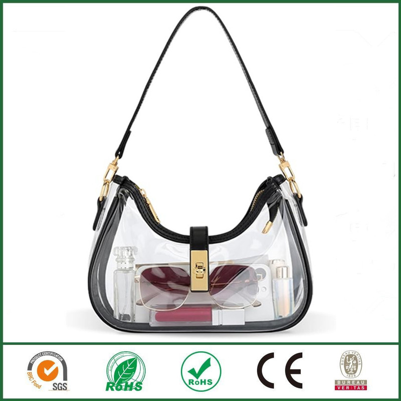 Elegant and stylish women's shoulder bag, cute saddle bag, multifunctional vegan leather vintage small clutch with zipper Elegant and stylish women's shoulder bag, cute saddle bag, multifunctional vegan leather vintage small clutch with zipper