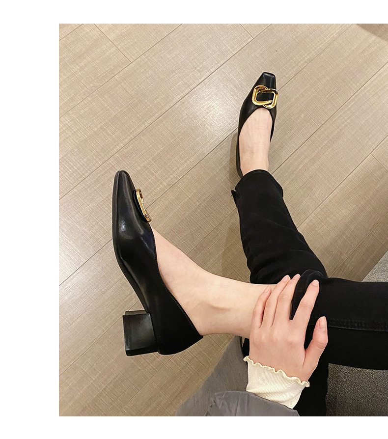 Dames dress shoes van echt leer met hak_voghion.com