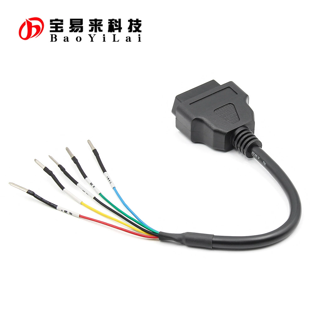 OBD Диагностика Многофункциональный 5-контактный K может подключить Женский 5-контактный перемычка Tesker