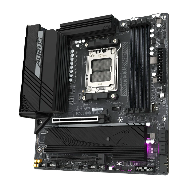 Материнская плата Gigabyte Smake B650M AORUS ELITE AX WIFI6, поддержка DDR5, для процессоров AMD AM5