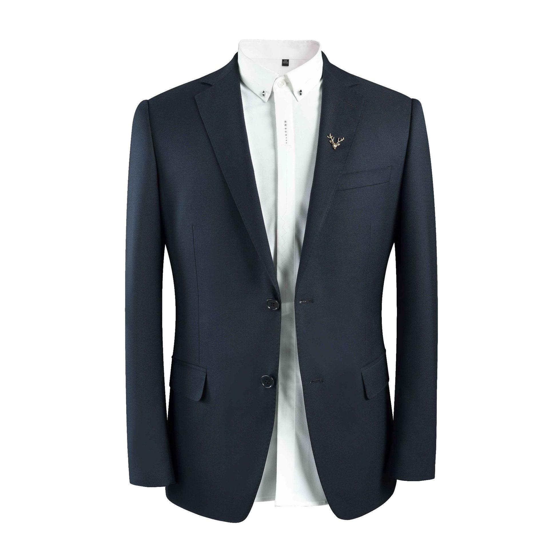 Custom High-end Men's 70% Wool Professional Dress Wedding High Business Casual Suit Men's Suit Professional