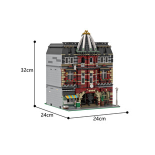 C6837 Modular School with 3 Classrooms and 1 Teacher's Office 3898 Particle Count