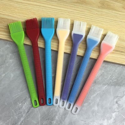 壹體式矽膠半透矽膠油刷 家用多功能刷子 調料刷 家用燒烤刷