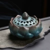 122#Lotus incense burner