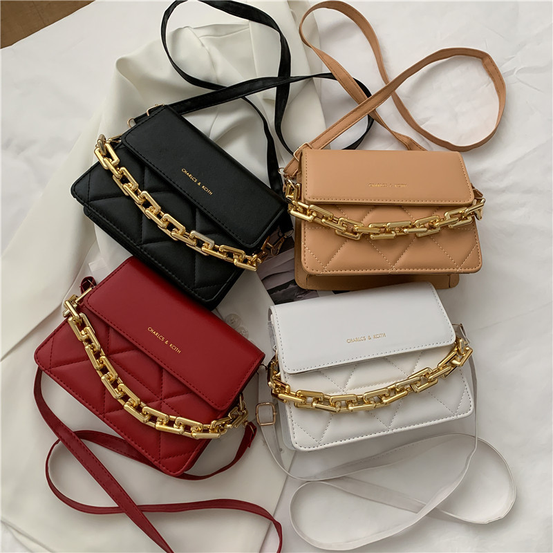 Small bag with diamond pattern