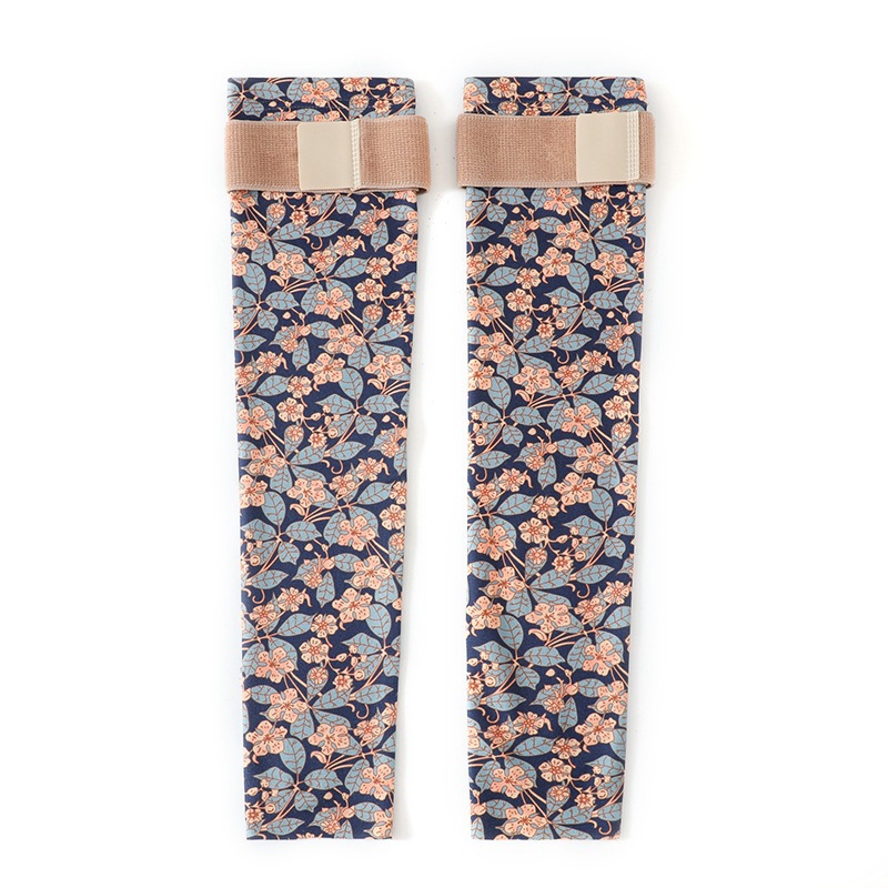 Velvet impresión correa de protector de piernas rodillas anti-deslizante articulaciones de piernas anti-frio para hombres y mujeres mayores calentamiento anti-frio más calcetines image 16