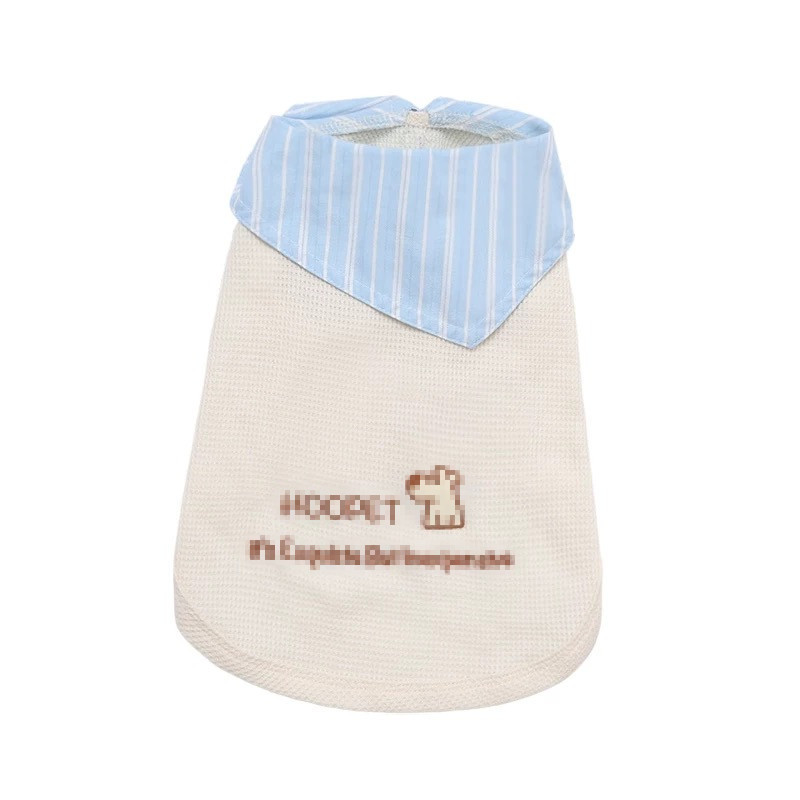 Chaleco de verano para perro estilo universitario transpirable_voghion.com