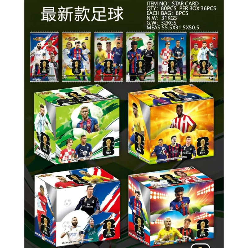 Новая футбольная звездная карточка Кубок Европы по футболу C Rónamar звезда английская коллекция флеш-карт настольная игра
