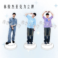 JJ Lin コンサート人型アクリル両面スタンドファンサポートデスクトップ装飾品誕生日ギフト装飾