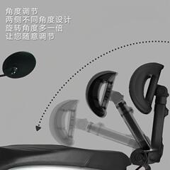 2025年新型ノーマル電動スクーター、テールボックス、調節可能な背もたれ、腰サポート、ノーマルNX NXT FX FXT、ノーマルU