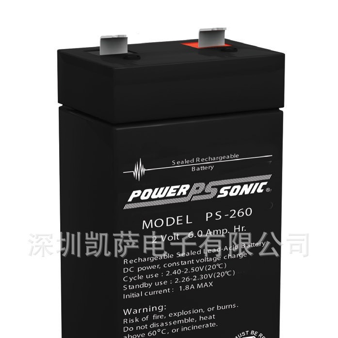 PS-260 代理 Power-Sonic 密封铅酸蓄电池