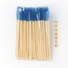 Bamboo rod deep blue eyelashes brush