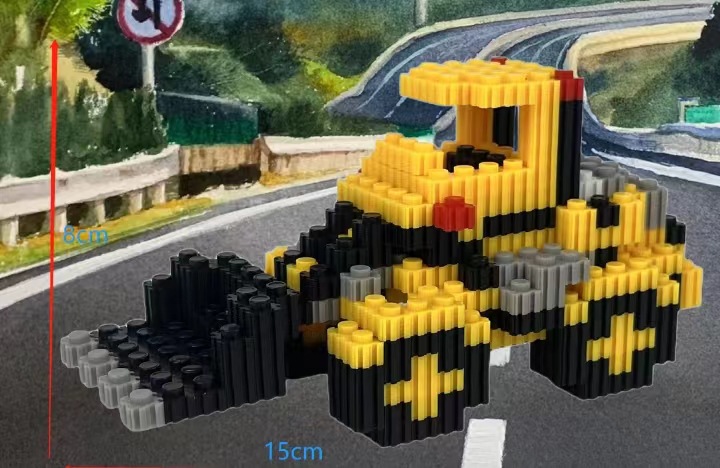 6150 컬러 박스 포장 만화 핫 모델 [소형 지게차]