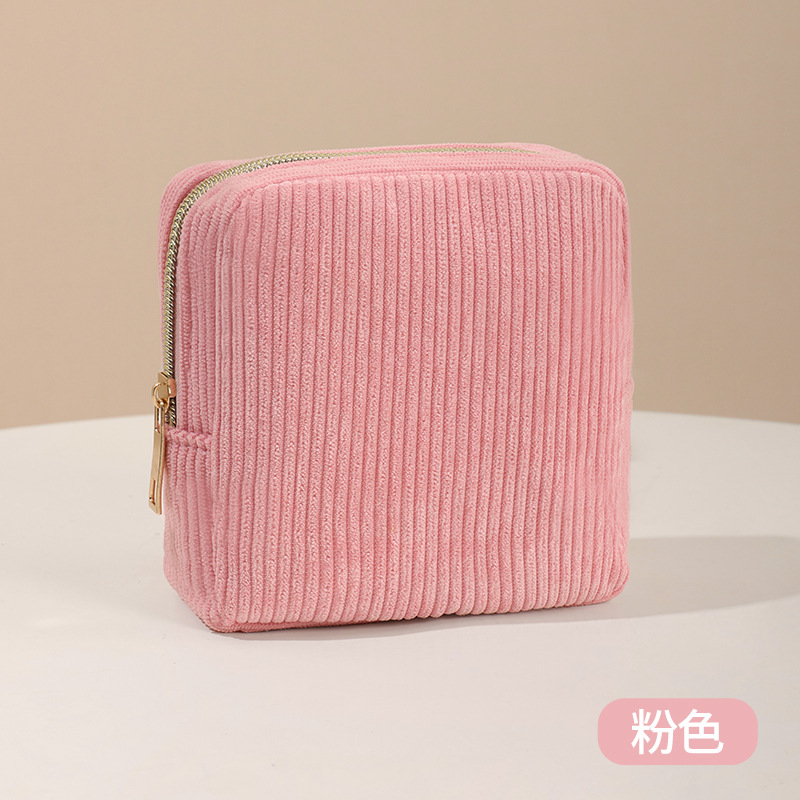 Bolsa de almacenamiento de servilletas sanitarias de dibujos animados lindo período fisiológico de las niñas bolsa de tía Portátil Bolsa de almacenamiento de servilletas sanitarias bolsa pequeña de gran capacidad